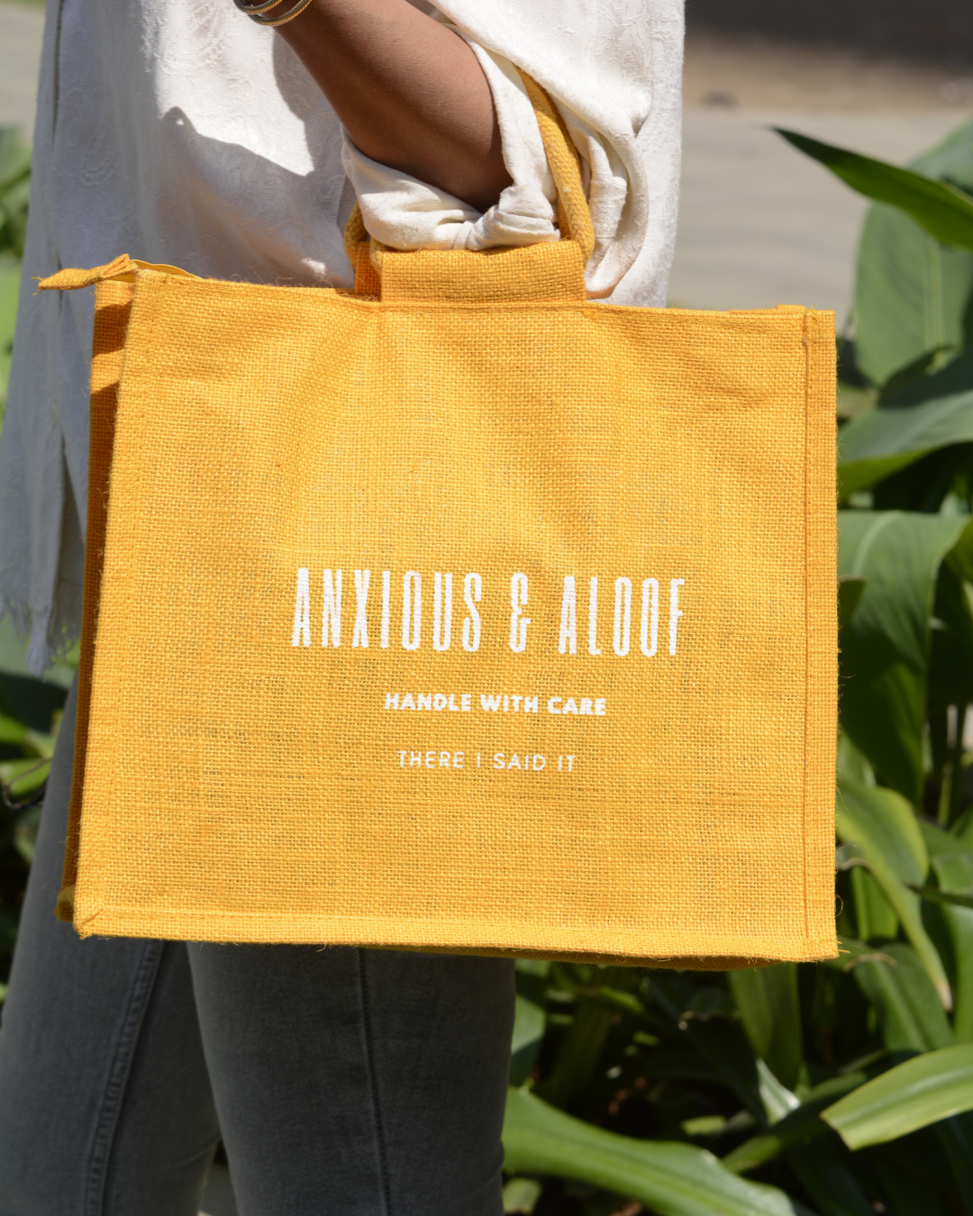 ANXIOUS AND ALOOF Utility Bag