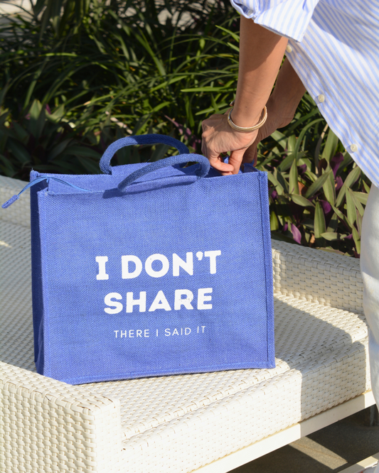 I DON'T SHARE Utility Bag