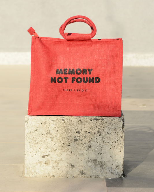 MEMORY NOT FOUND Utility Bag