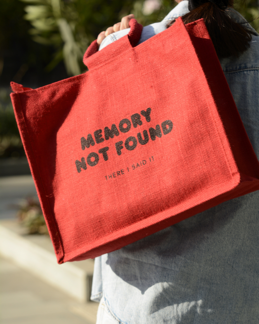 MEMORY NOT FOUND Utility Bag