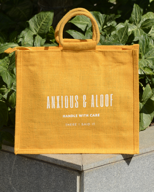 ANXIOUS AND ALOOF Utility Bag
