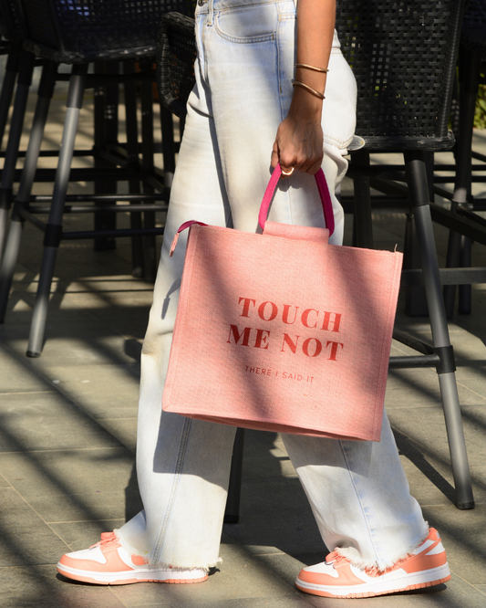 TOUCH ME NOT Utility Bag